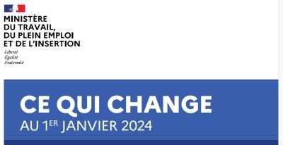 Ce qui change au 1er janvier 2024